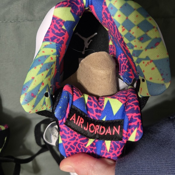 Jordan 5 Retro Alternate Bel-Air Size 4.5Y Has‎ Box EUC - Picture 8 of 10